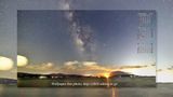 錦江湾に立ち上る天の川と桜島