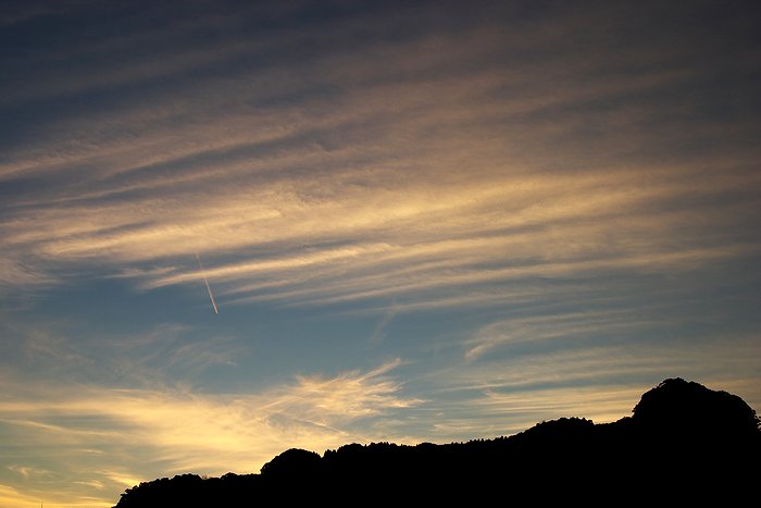 「染まり行く空」左クリックで次の写真へ